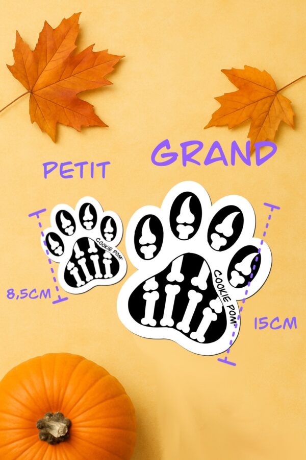 Déco d'Halloween lot de 6 stickers – Image 3