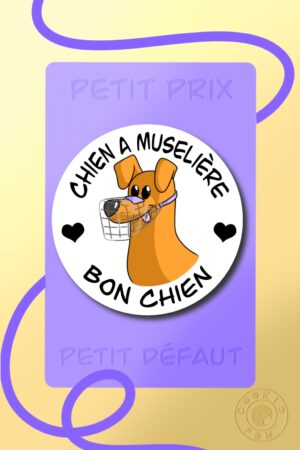Sticker Muselière (prix mini)
