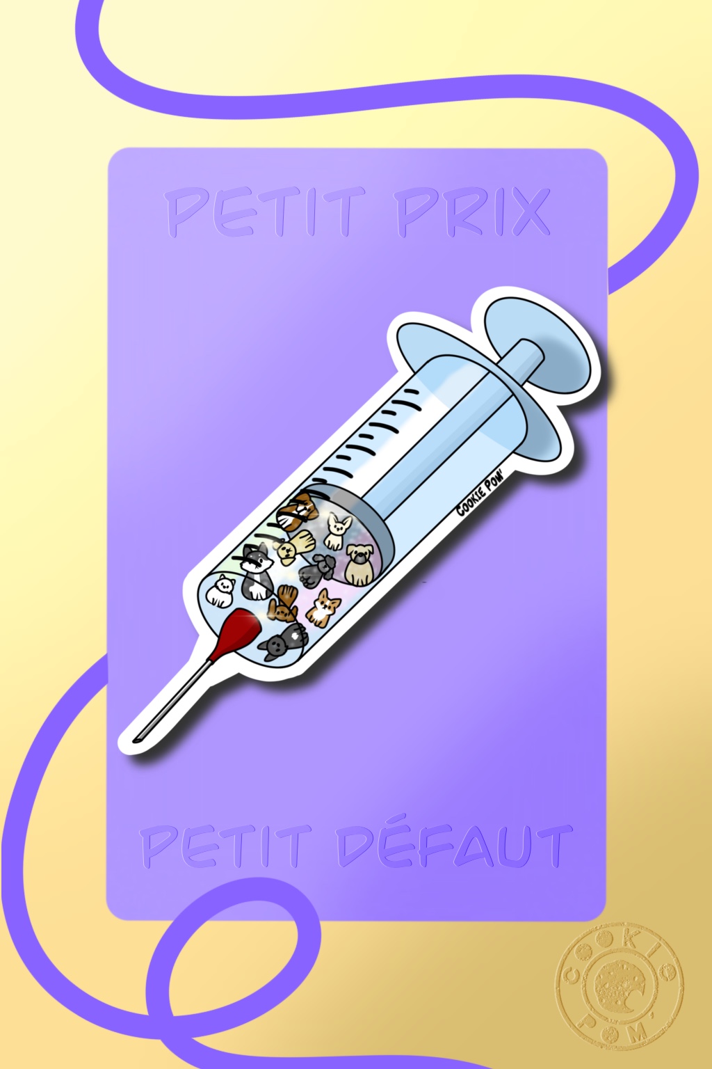 Sticker Piqure (prix mini)