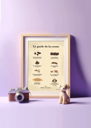 Affiche le guide de la crotte