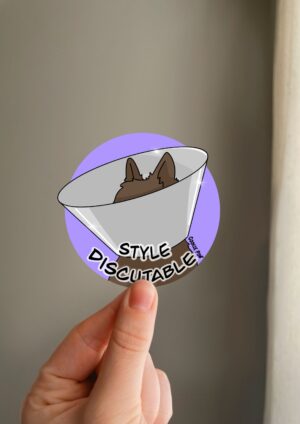 Sticker style discutable